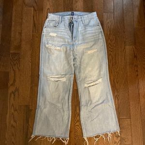 High rise 90s dad jeans